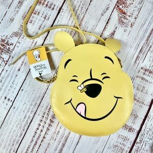 Disney Winnie the Pooh Cross Body Yellow Purse